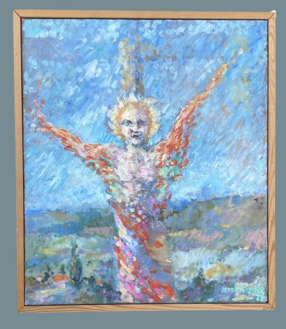 Jeppe Eisner oil painting