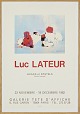 Luc Lateur fransk udstillingsplakat.
