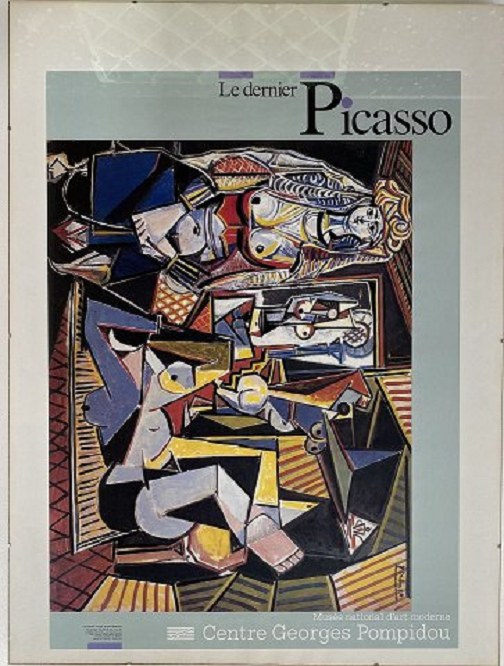 Pablo Picasso original udstillingsplakat
