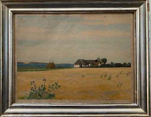 Harald Henriksen 1883-1960.Akvarel 