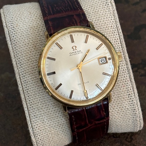 Omega De Ville Gold-Plated